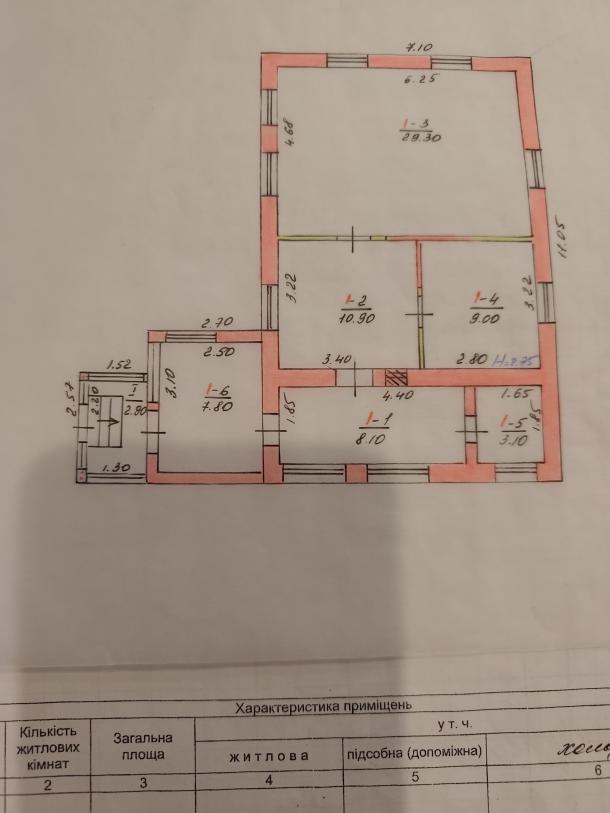 Дом, 3-кімн., Люботин, Харьковский район