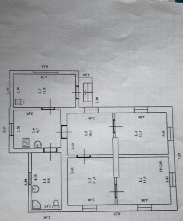 Дом, 4-кімн., Люботин, Харьковский район