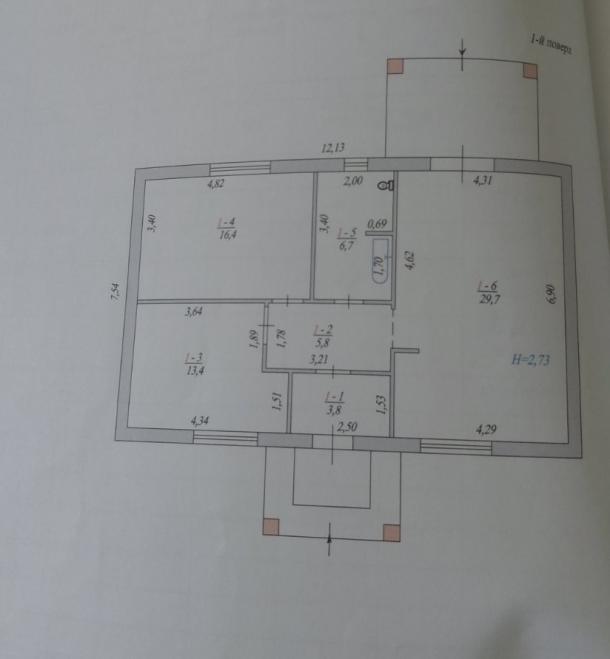 Дом, 2-кімн., Ольшаны, Харьковский район