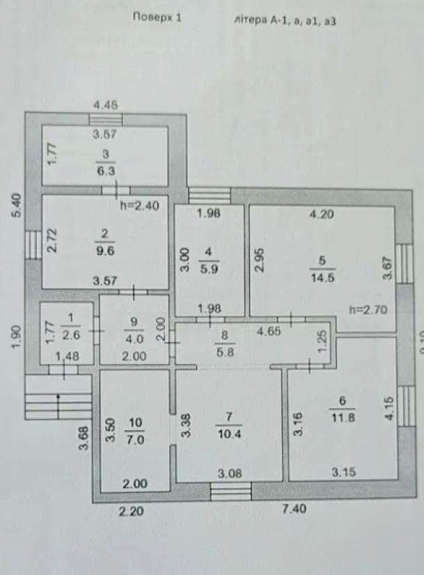 Дом, 2-кімн., Мерефа, Харьковский район