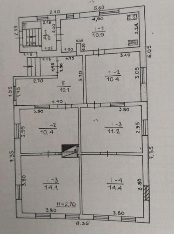 Дом, 3-кімн., Харьков, Большая Даниловка