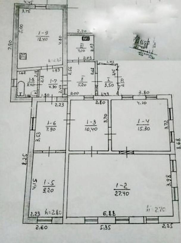 Дом, 4-кімн., Васищево, Харьковский район