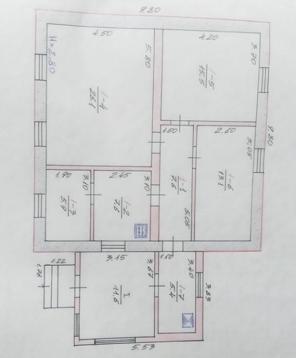 Дом, 3-кімн., Тарановка, Змиевской район