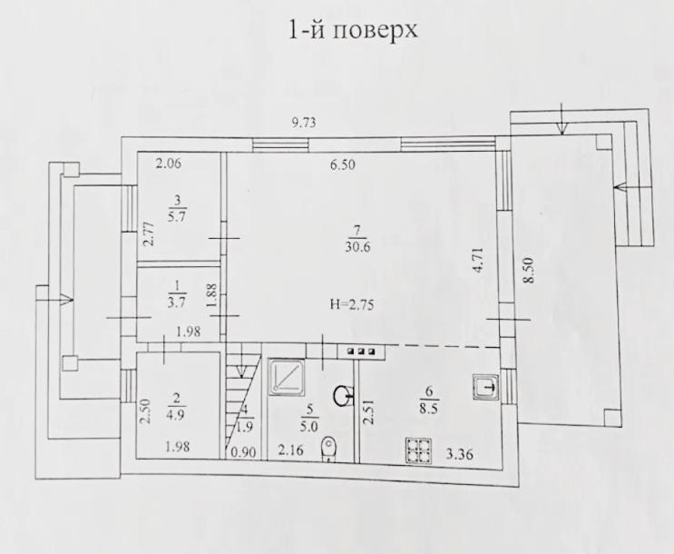 Дом, 5-кімн., Харьков, Герцена поселок