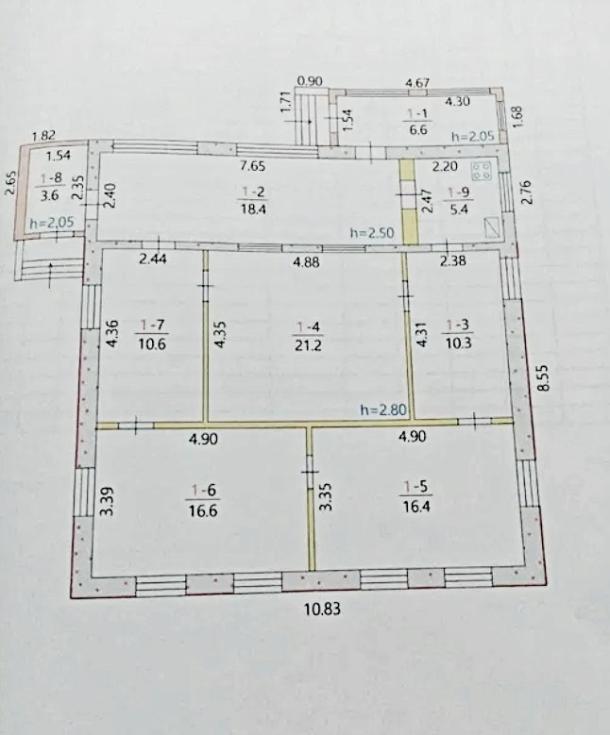 Дом, 6-кімн., Змиев, Чугуевский район