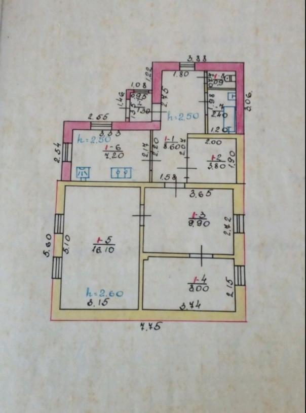 Дом, 3-кімн., Мерефа, Харьковский район