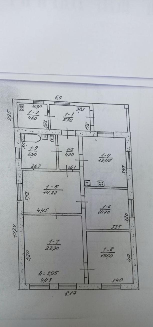 Дом, 4-кімн., Бабаи, Харьковский район