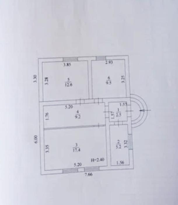 Дом, 3-кімн., Бабаи, Харьковский район