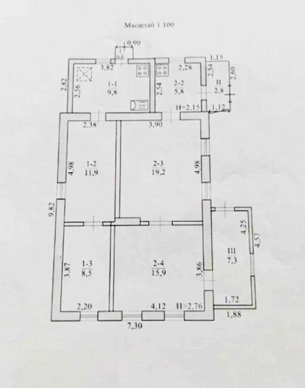 Дом, 3-кімн., Харьков, Павлово Поле