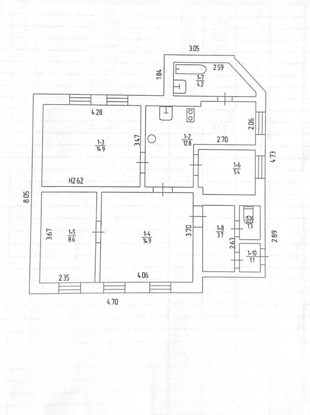 Дом, 4-кімн., Харьков, Тюринка