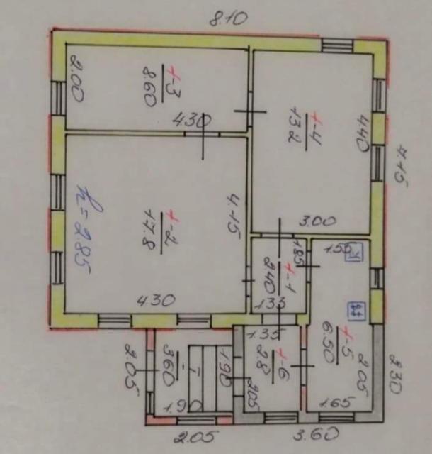 Дом, 3-кімн., Дергачи, Харьковский район