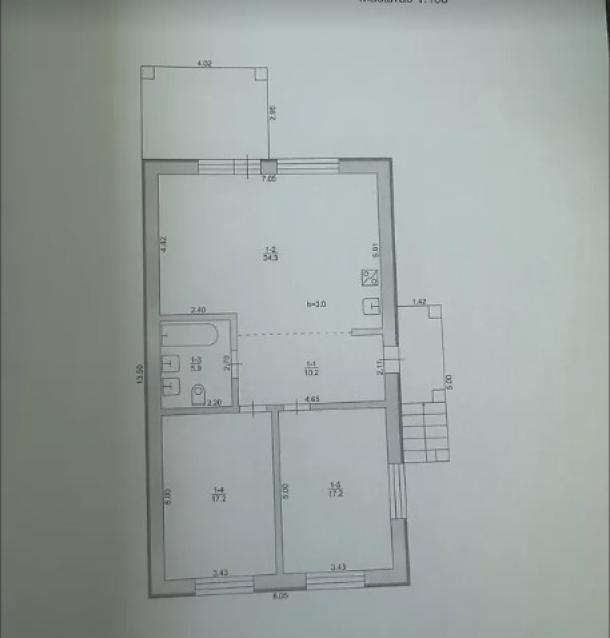 Дом, 3-кімн., Флоринка, Харьковский район