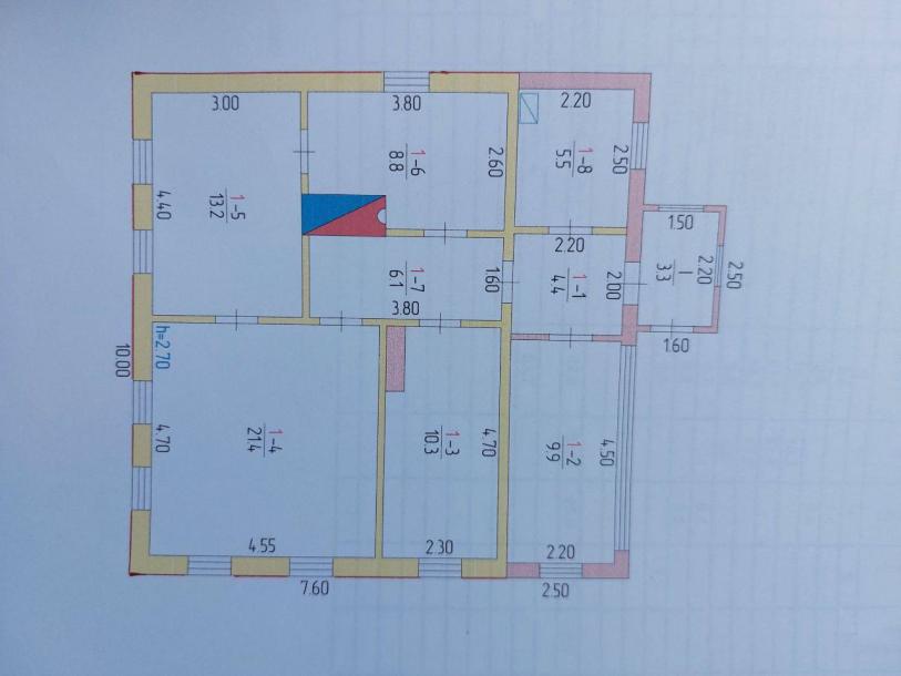 Дом, 5-кімн., Задонецкое, Чугуевский район