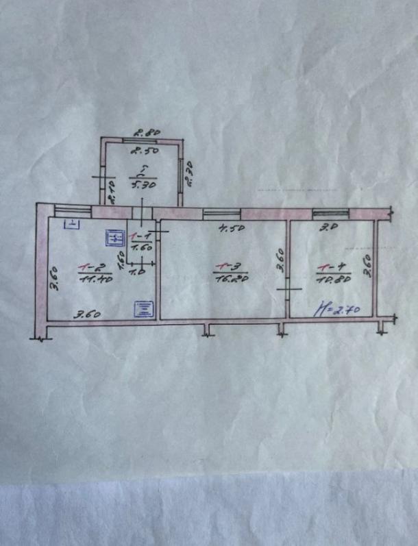 Дом, 2-кімн., Украинское, Чугуевский район