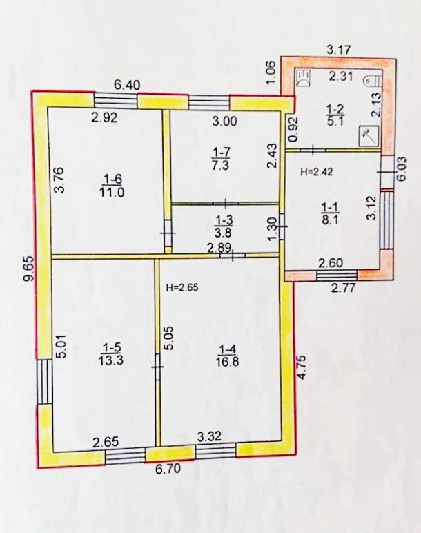 Дом, 3-кімн., Харьков, Сортировка