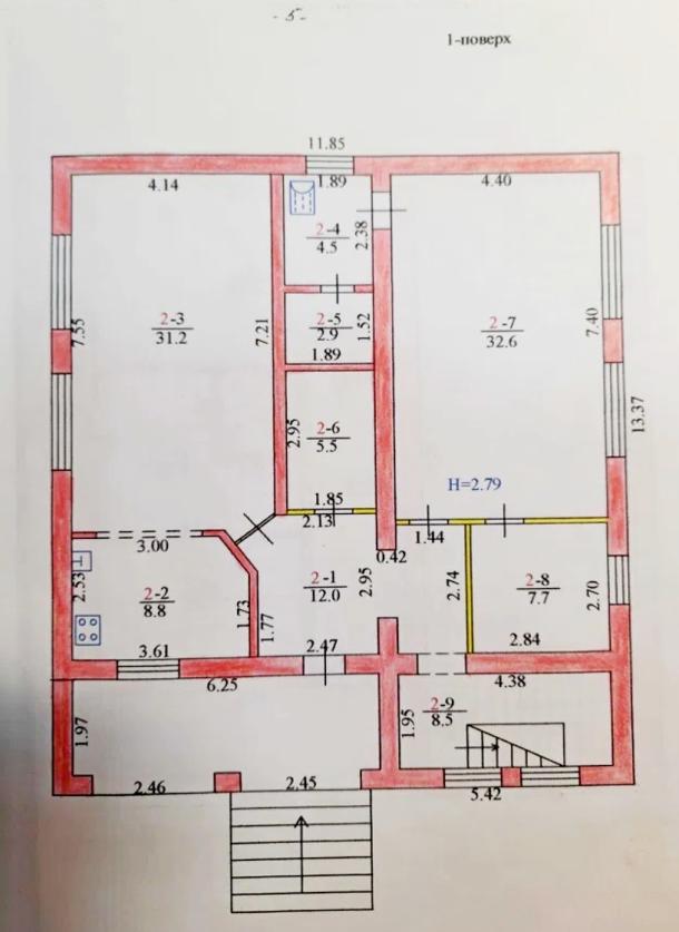 Дом, 4-кімн., Харьков, Большая Даниловка
