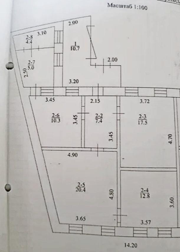 Дом, 3-кімн., Харьков, Москалевка