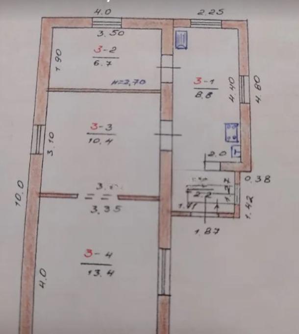 Дом, 3-кімн., Харьков, Жихарь