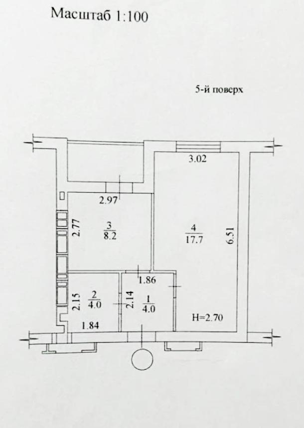 квартира, 1-кімн., Харьков, Журавлевка, Борткевича
