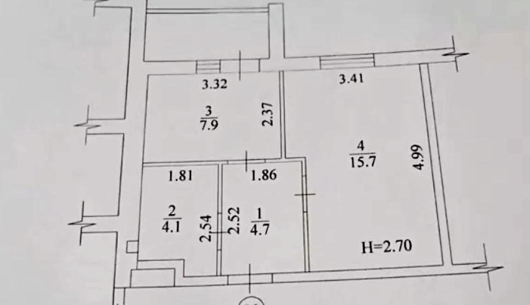 квартира, 1-кімн., Харьков, 519м/р, Шевченковский пер.