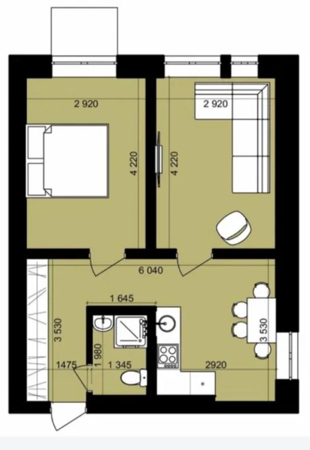 квартира, 2-кімн., Харьков, Защитников Украины метро, Героев Харькова пр-т