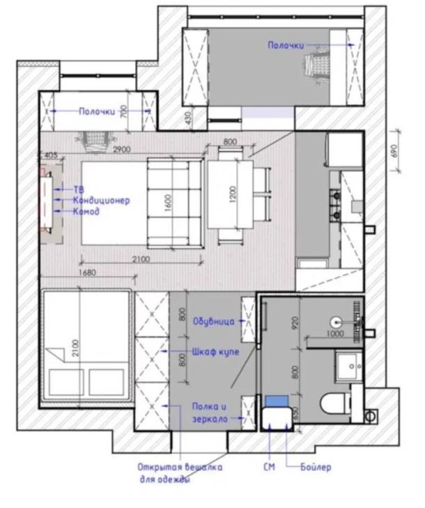 квартира, 1-кімн., Харьков, Журавлевка, Борткевича