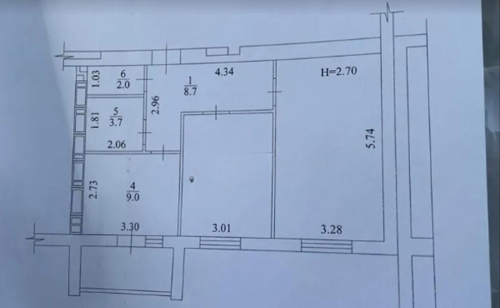 квартира, 2-кімн., Харьков, 519м/р, Академика Барабашова