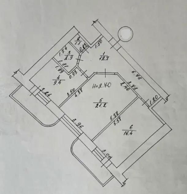 квартира, 2-кімн., Харьков, 1 Северная Салтовка, Родниковая (Красного милиционера, Кирова)