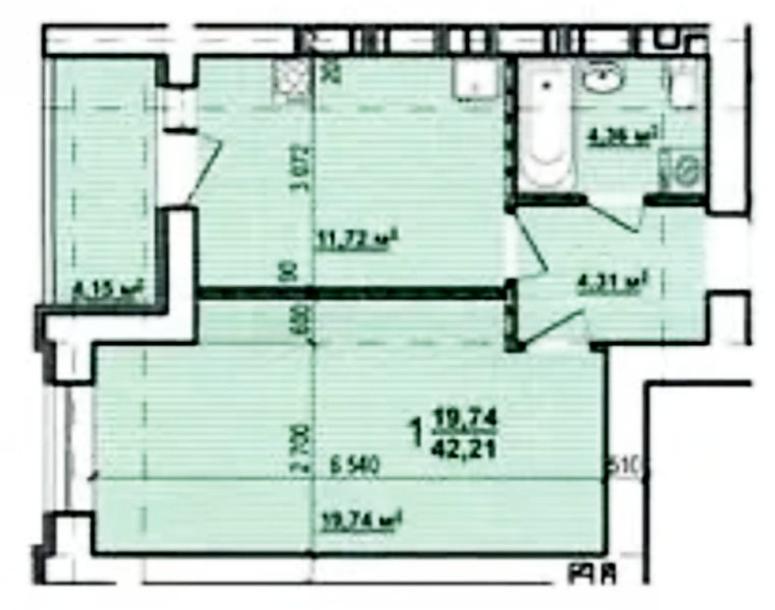 квартира, 1-кімн., Харьков, ХТЗ, Героев Харькова пр-т