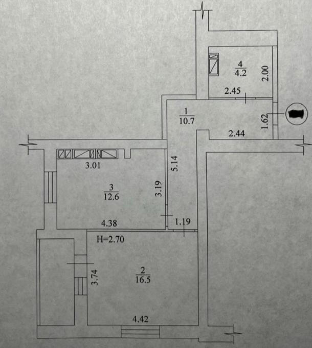 квартира, 1-кімн., Харьков, Центральный рынок метро, Рогатинская Левада