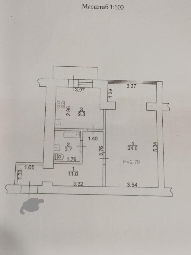 квартира, 1-кімн., Харьков, Алексеевка, Победы пр.