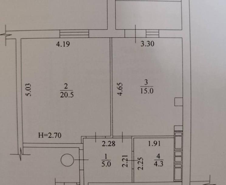 квартира, 1-кімн., Харьков, 519м/р, Академика Барабашова