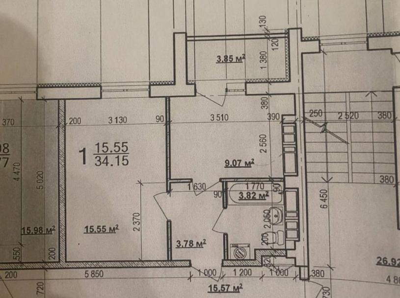 квартира, 1-кімн., Харьков, ХТЗ, Мира