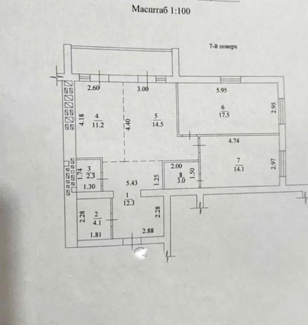 квартира, 3-кімн., Харьков, Масельского метро, Героев Харькова пр-т