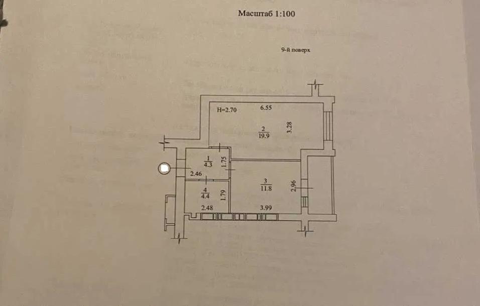 квартира, 1-кімн., Харьков, ХТЗ, Героев Харькова пр-т