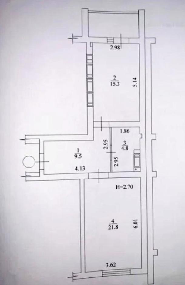 квартира, 1-кімн., Харьков, Холодная Гора, Полтавский Шлях