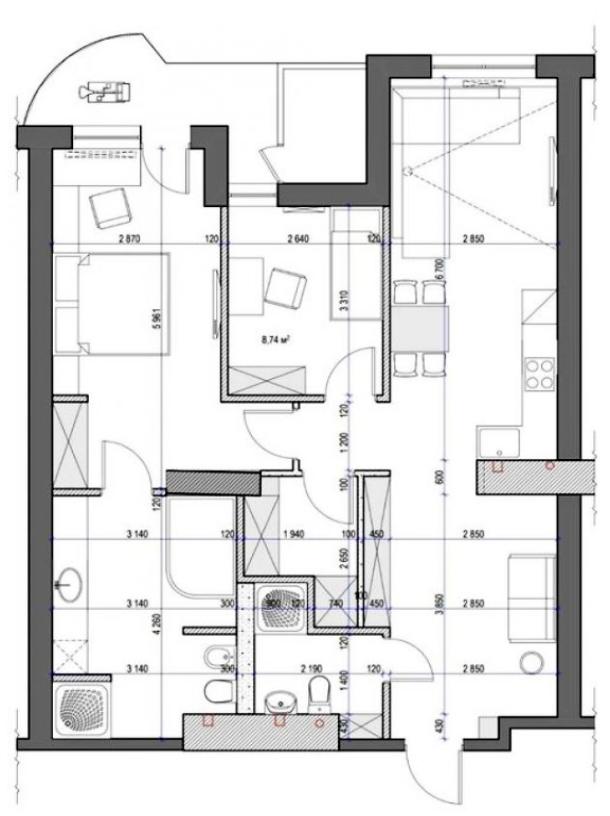 квартира, 2-кімн., Харьков, Павлово Поле, Науки пр.