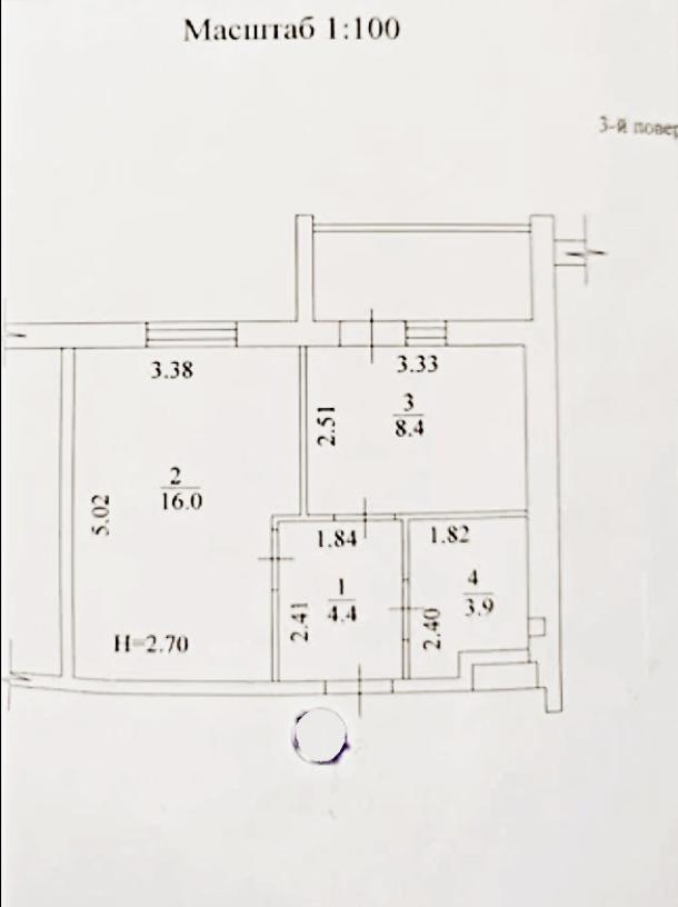 квартира, 1-кімн., Харьков, ХТЗ, Мира