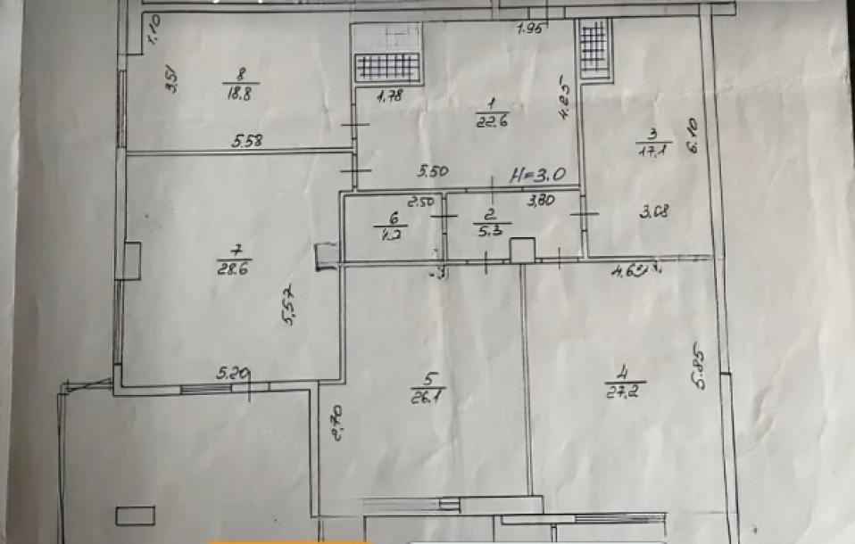 квартира, 3-кімн., Харьков, Нагорный, Тринклера