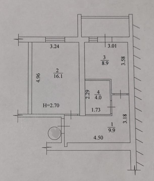 квартира, 1-кімн., Харьков, Алексеевка, Домостроительная
