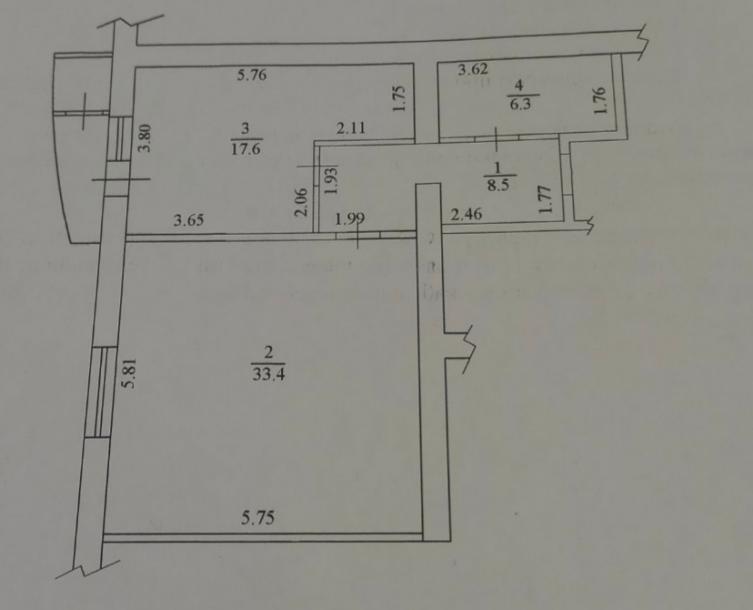 квартира, 1-кімн., Харьков, Центр, Рымарская