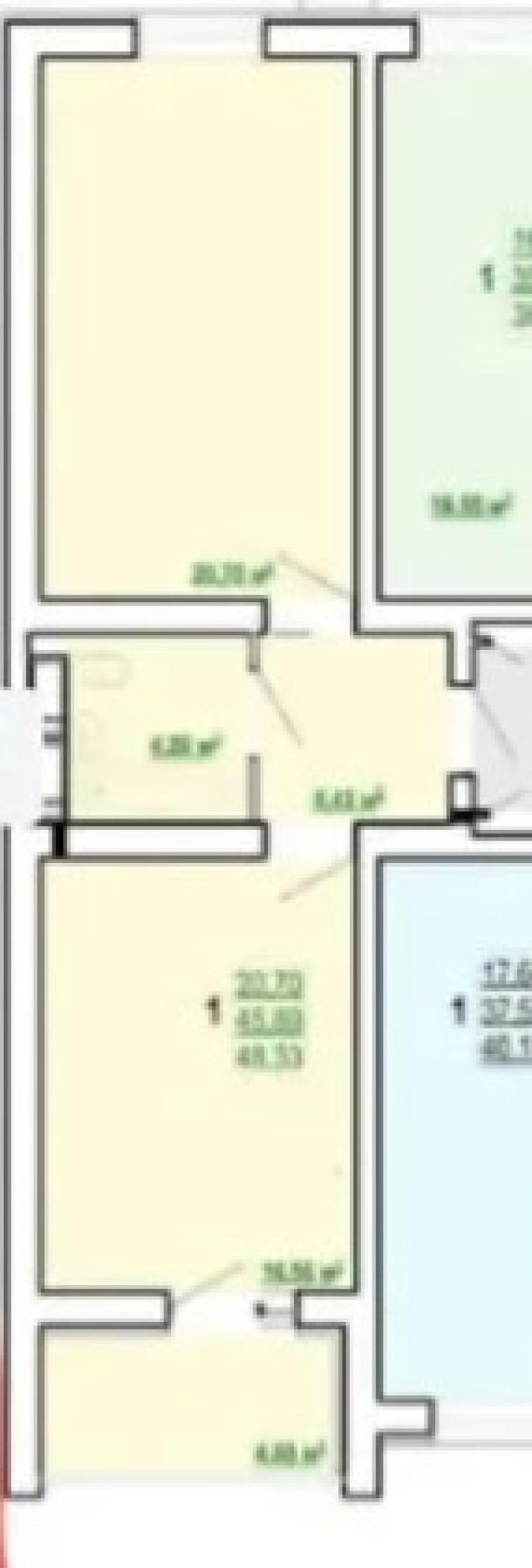 квартира, 1-кімн., Харьков, Холодная Гора, Полтавский Шлях