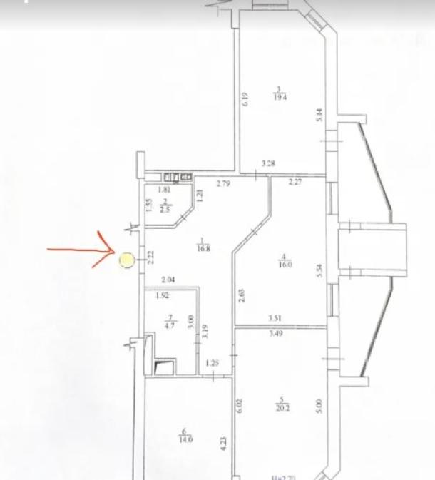 квартира, 3-кімн., Харьков, 602м/р, Юбилейный пр. (50 лет ВЛКСМ пр.)