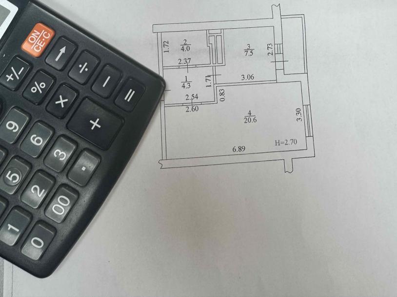 квартира, 1-кімн., Харьков, Салтовка, Салтовское шоссе