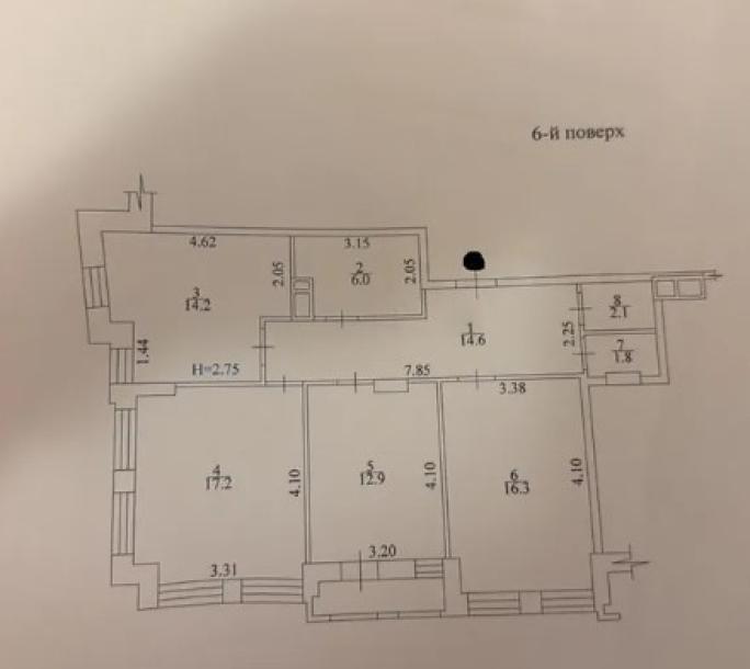 квартира, 3-кімн., Харьков, 1 Северная Салтовка, Гвардейцев Широнинцев