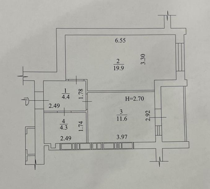 квартира, 1-кімн., Харьков, ХТЗ, Героев Харькова пр-т