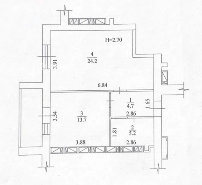 квартира, 1-кімн., Харьков, Гагарина метро , Елизаветинская