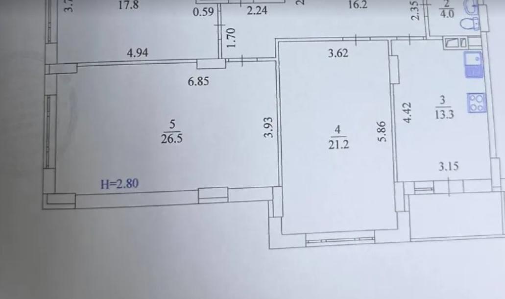 квартира, 3-кімн., Харьков, Новые Дома, Героев Харькова пр-т