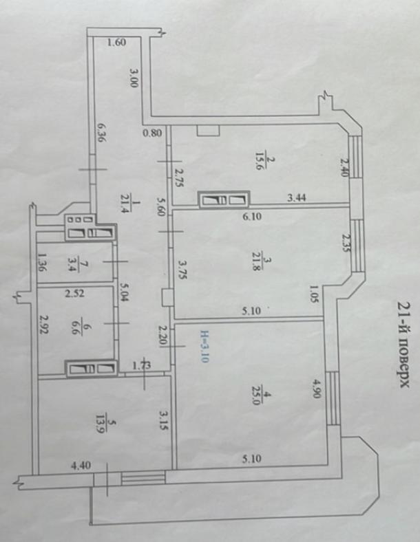 квартира, 3-кімн., Харьков, Павлово Поле, Науки пр.