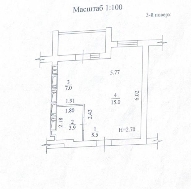 квартира, 1-кімн., Харьков, 519м/р, Козакевича